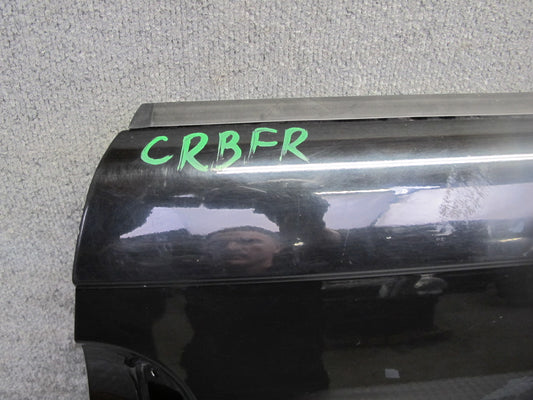 03-06 Chevrolet SSR Front Right Passenger Door Shell Cover Panel Black OEM