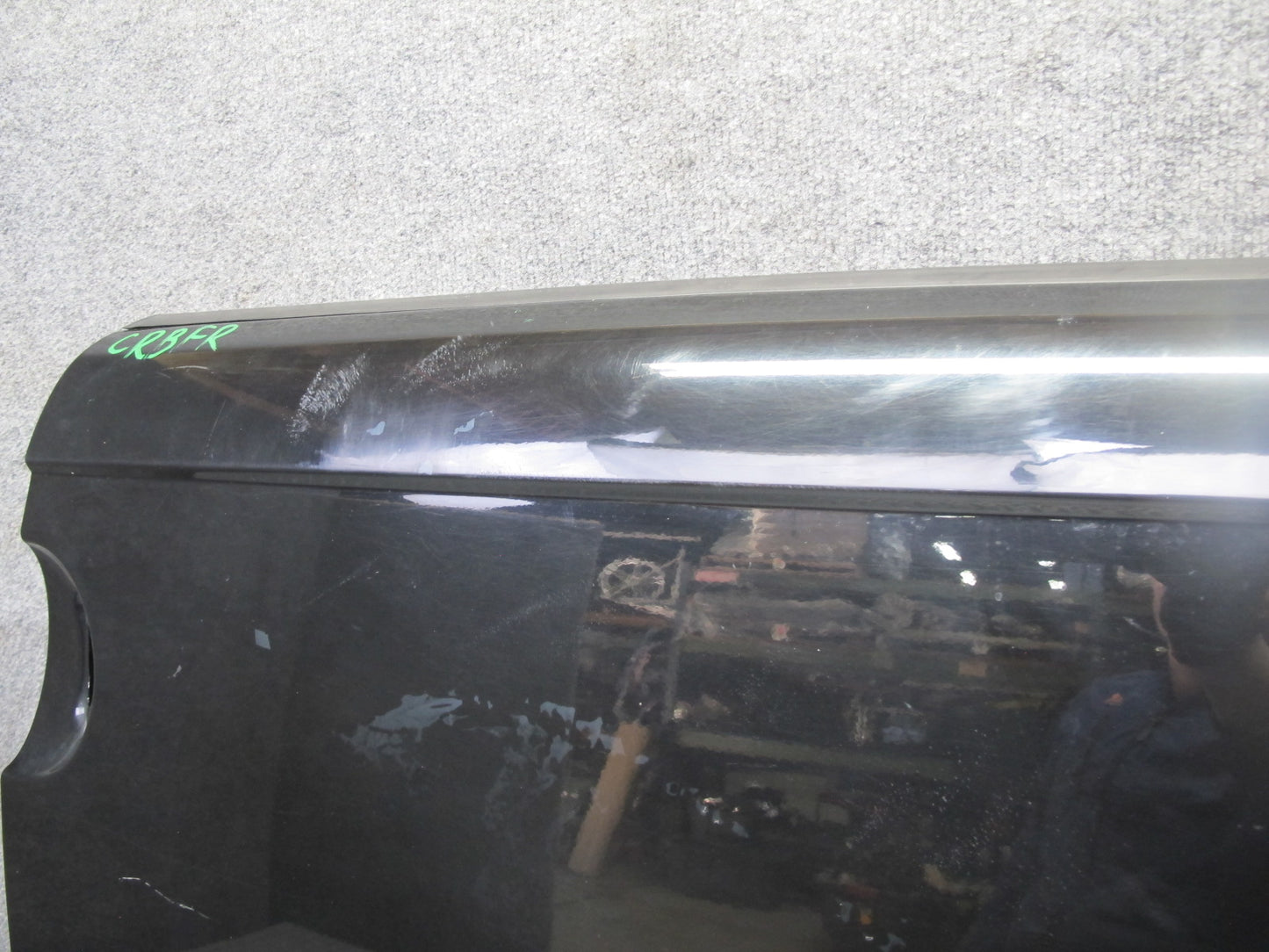 03-06 Chevrolet SSR Front Right Passenger Door Shell Cover Panel Black OEM