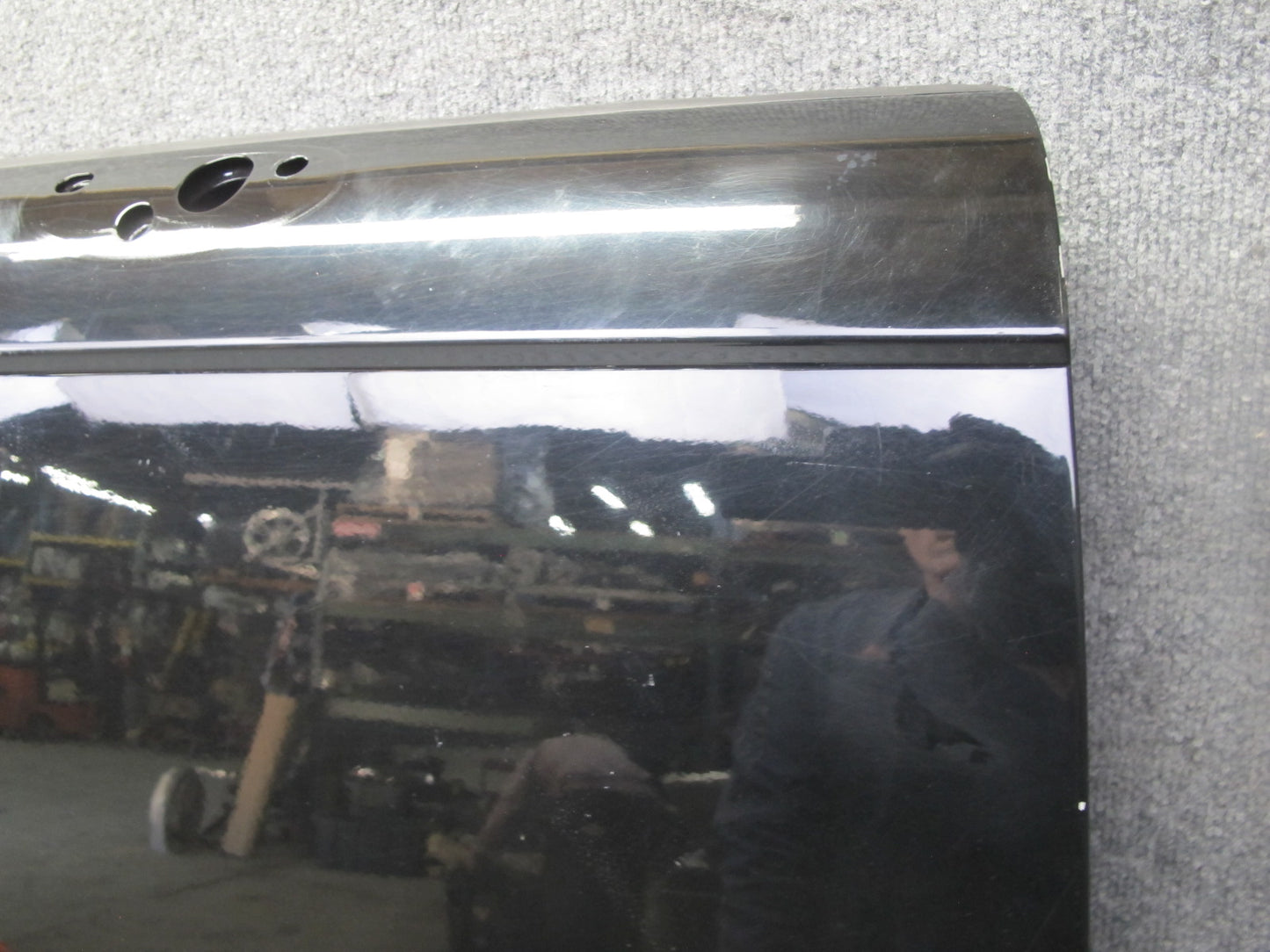 03-06 Chevrolet SSR Front Right Passenger Door Shell Cover Panel Black OEM