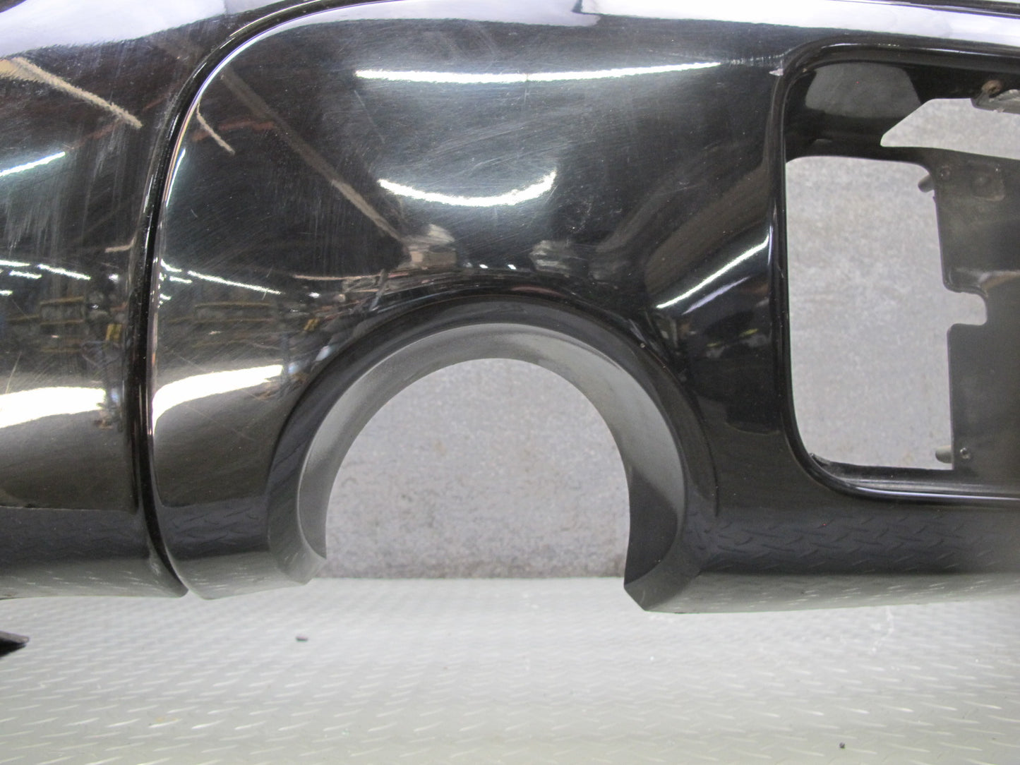 03-06 Chevrolet SSR Rear Bumper Cover Black OEM