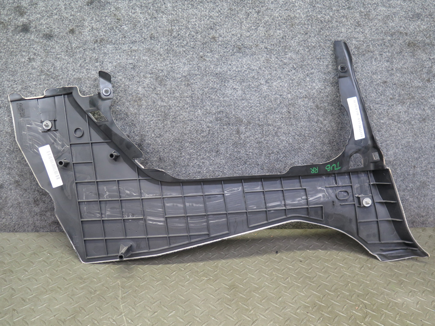 01-06 BMW E46 330ci Conv Set of 2 Rear Lower Quarter Trim Cover Panel Beige OEM