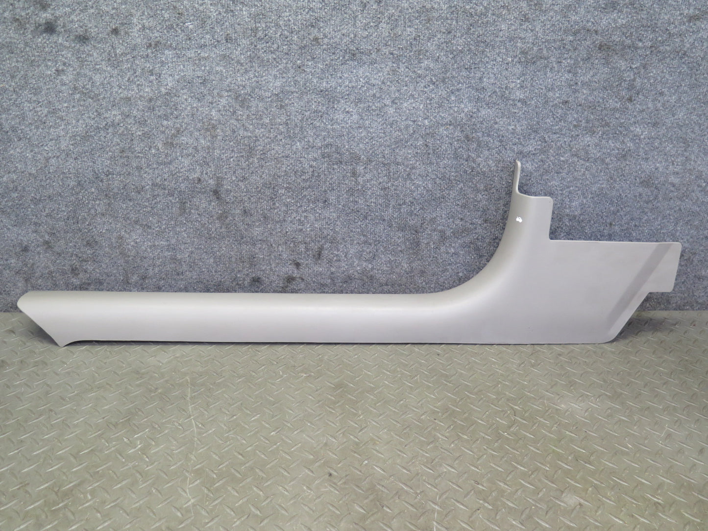 97-04 Chevrolet Corvette C5 Set of 2 Door Sill Kick Trim Panel Gray OEM