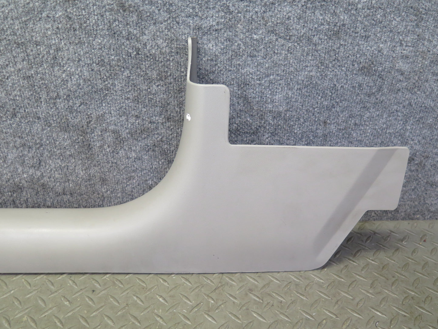 97-04 Chevrolet Corvette C5 Set of 2 Door Sill Kick Trim Panel Gray OEM