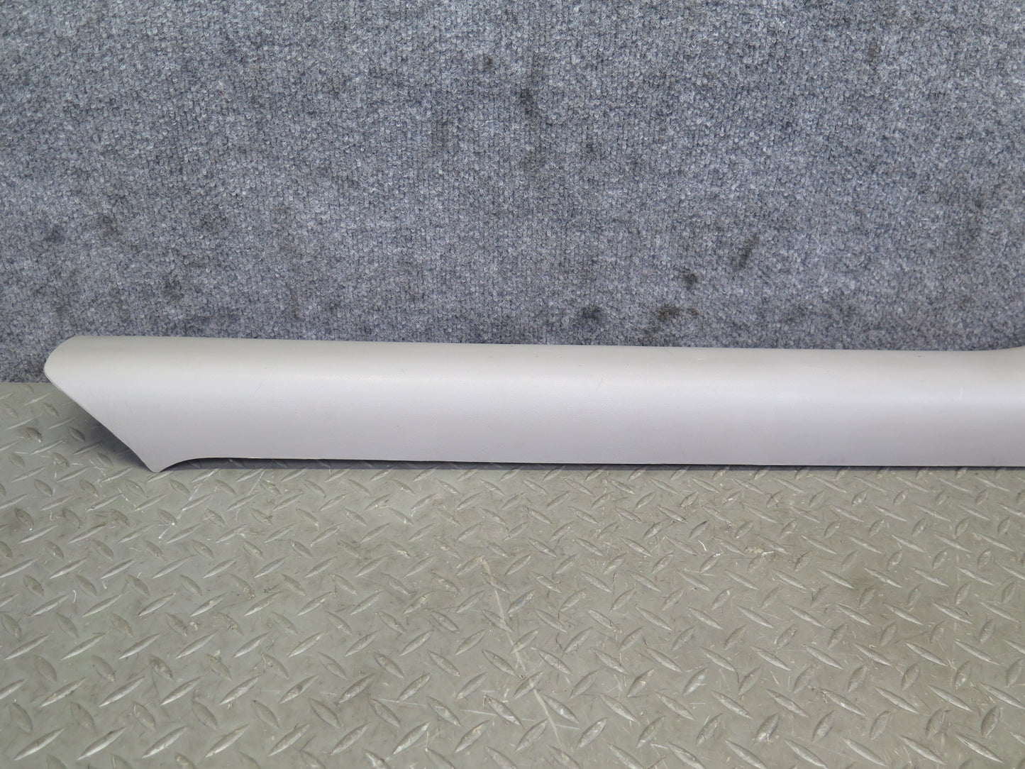 97-04 Chevrolet Corvette C5 Set of 2 Door Sill Kick Trim Panel Gray OEM