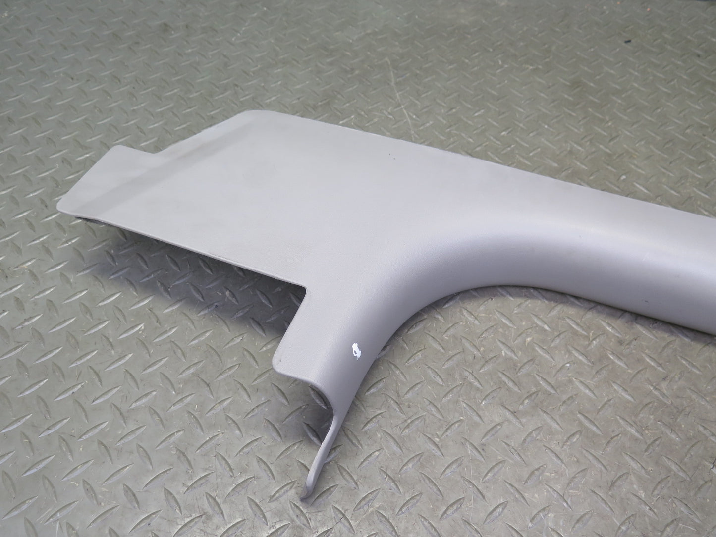 97-04 Chevrolet Corvette C5 Set of 2 Door Sill Kick Trim Panel Gray OEM