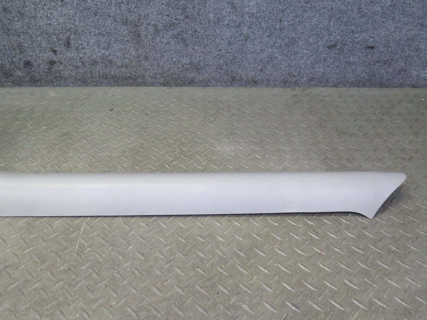 97-04 Chevrolet Corvette C5 Set of 2 Door Sill Kick Trim Panel Gray OEM