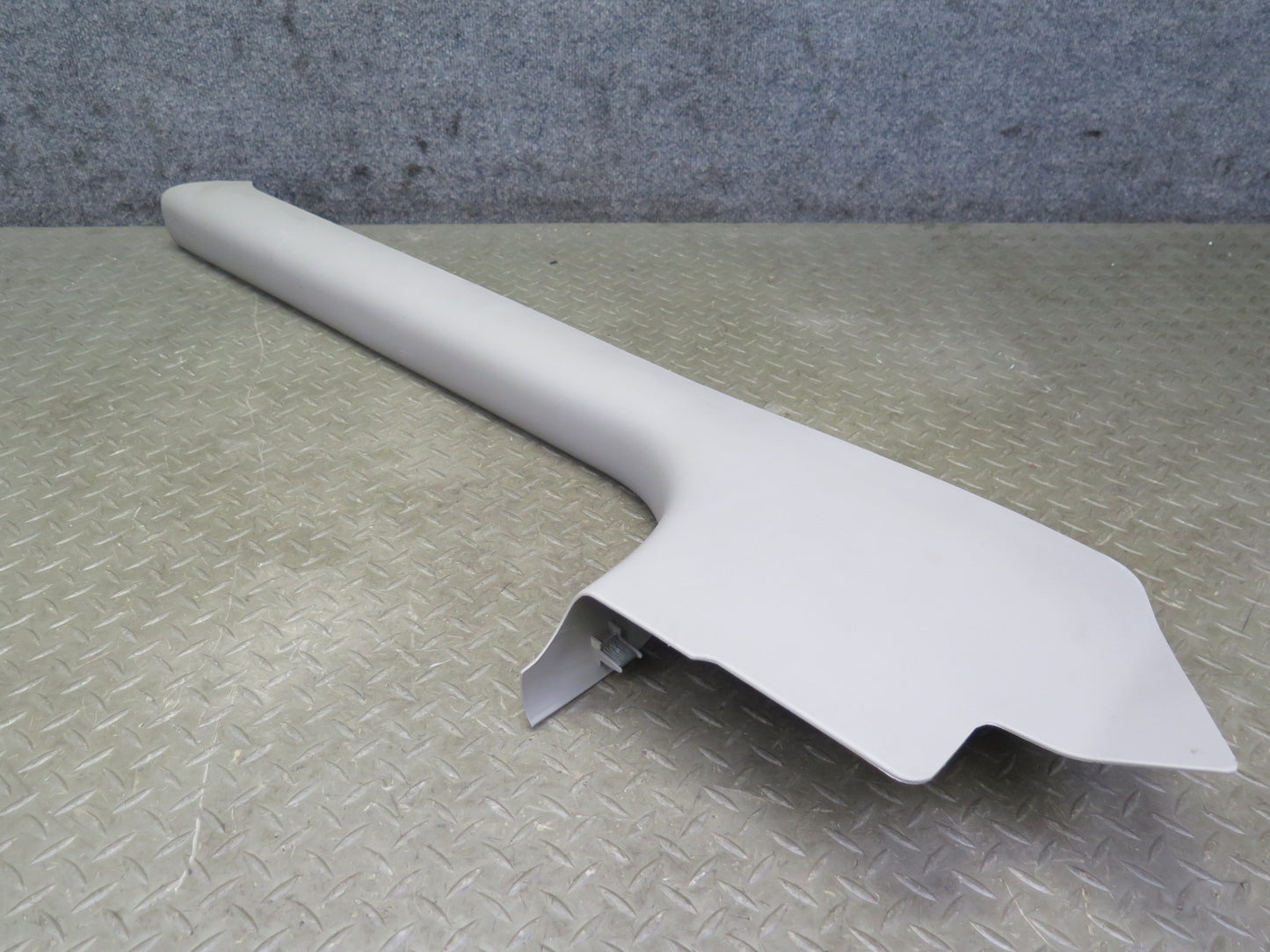 97-04 Chevrolet Corvette C5 Set of 2 Door Sill Kick Trim Panel Gray OEM