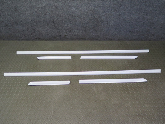 01-06 BMW E46 330ci Coupe Convert Set of 6 Door Fender Quarter Trim Molding OEM