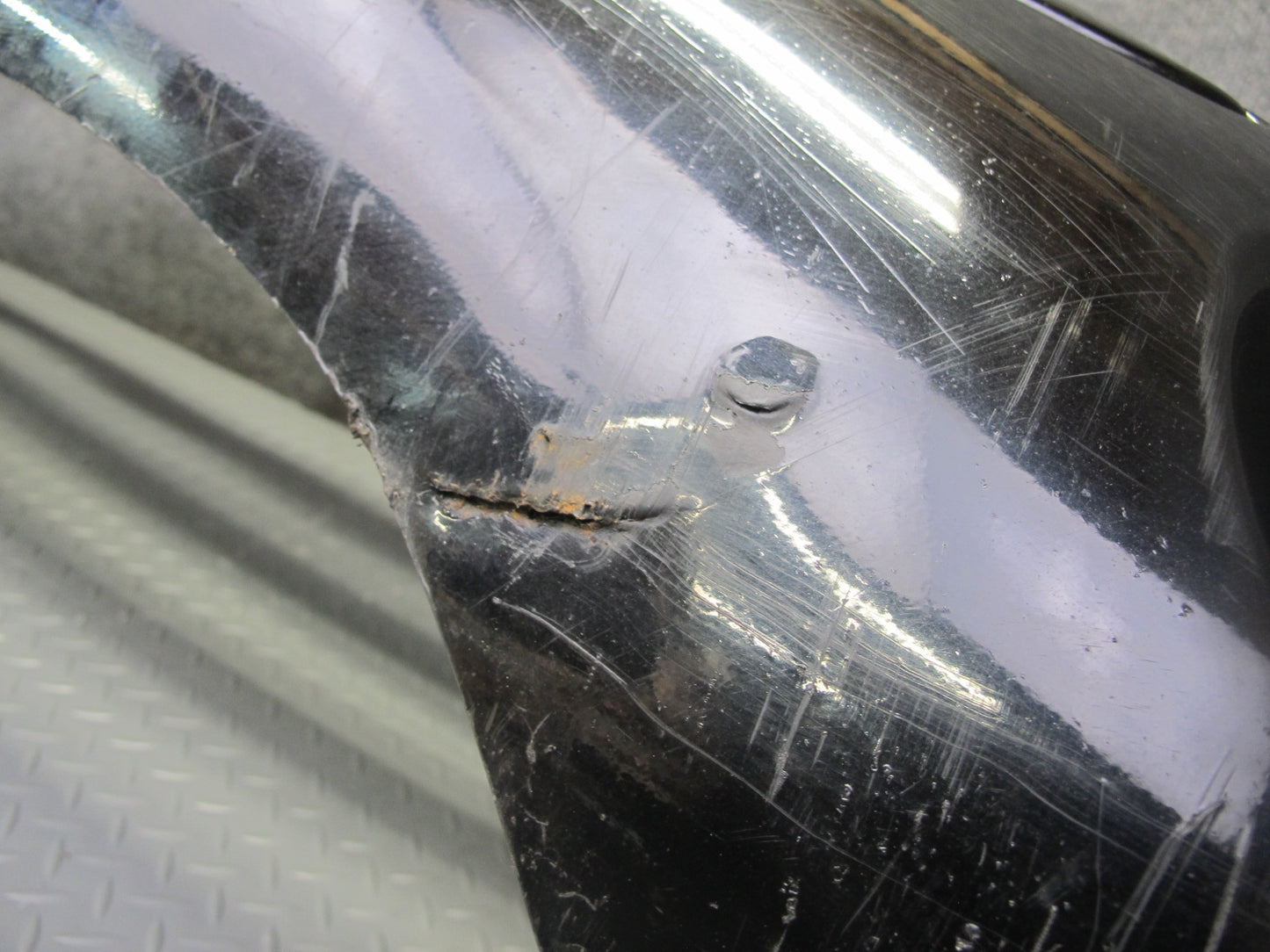 03-06 Chevrolet SSR Front Bumper Cover Black OEM