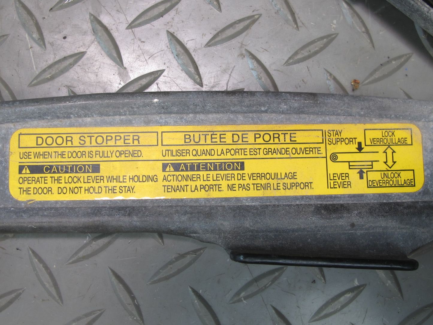 2003-2009 Lexus UZJ120L GX470 Rear Trunk Hatch Position Stay Bracket Hinge