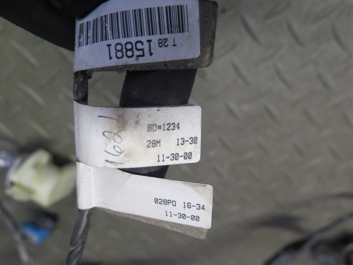 2001 Chevrolet Corvette C5 Convertible Rear Bumper Wire Wiring Harness OEM