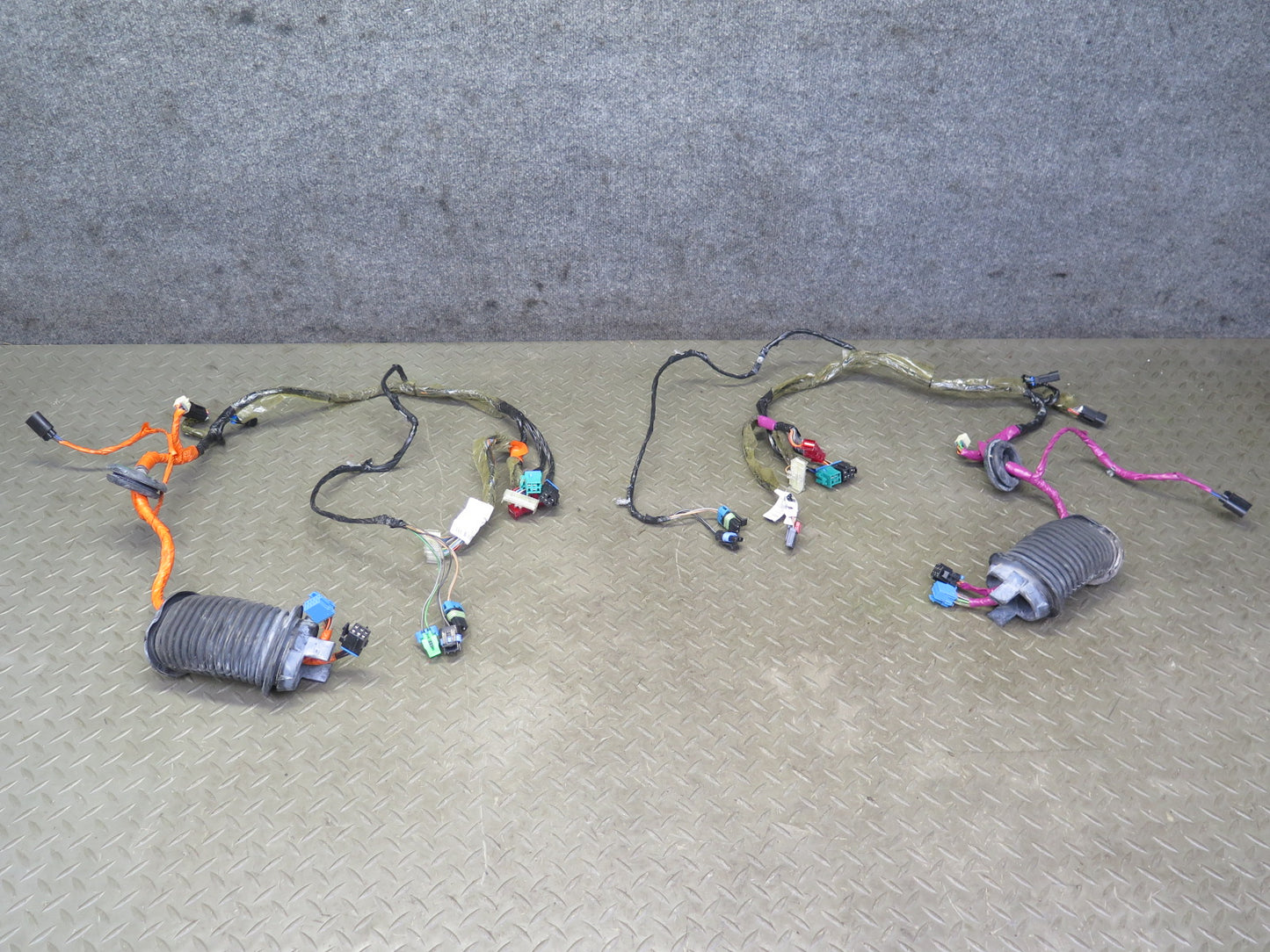 97-04 Chevrolet Corvette C5 Set of 2 Left & Right Door Wire Wiring Harness OEM