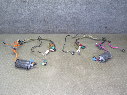 97-04 Chevrolet Corvette C5 Set of 2 Left & Right Door Wire Wiring Harness OEM