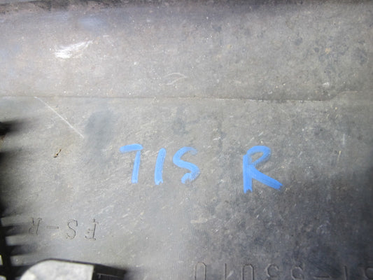 08-14 Lexus USE20L Is-f Right Side Skirt Rocker Panel Molding Obsidian OEM