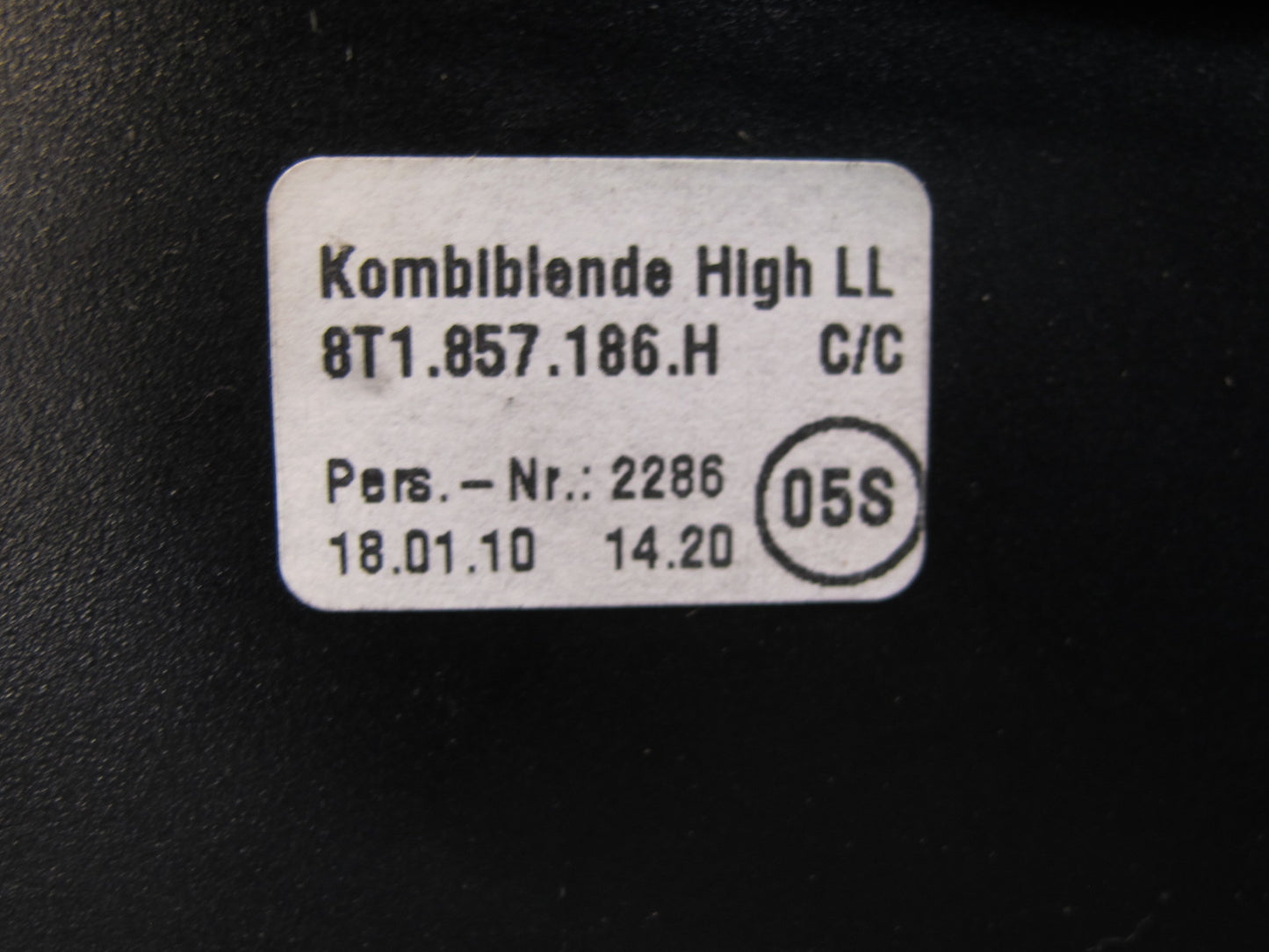 09-12 Audi A5 S5 Coupe Set of 6 Dash Door Center Console Aluminum Trim Cover OEM