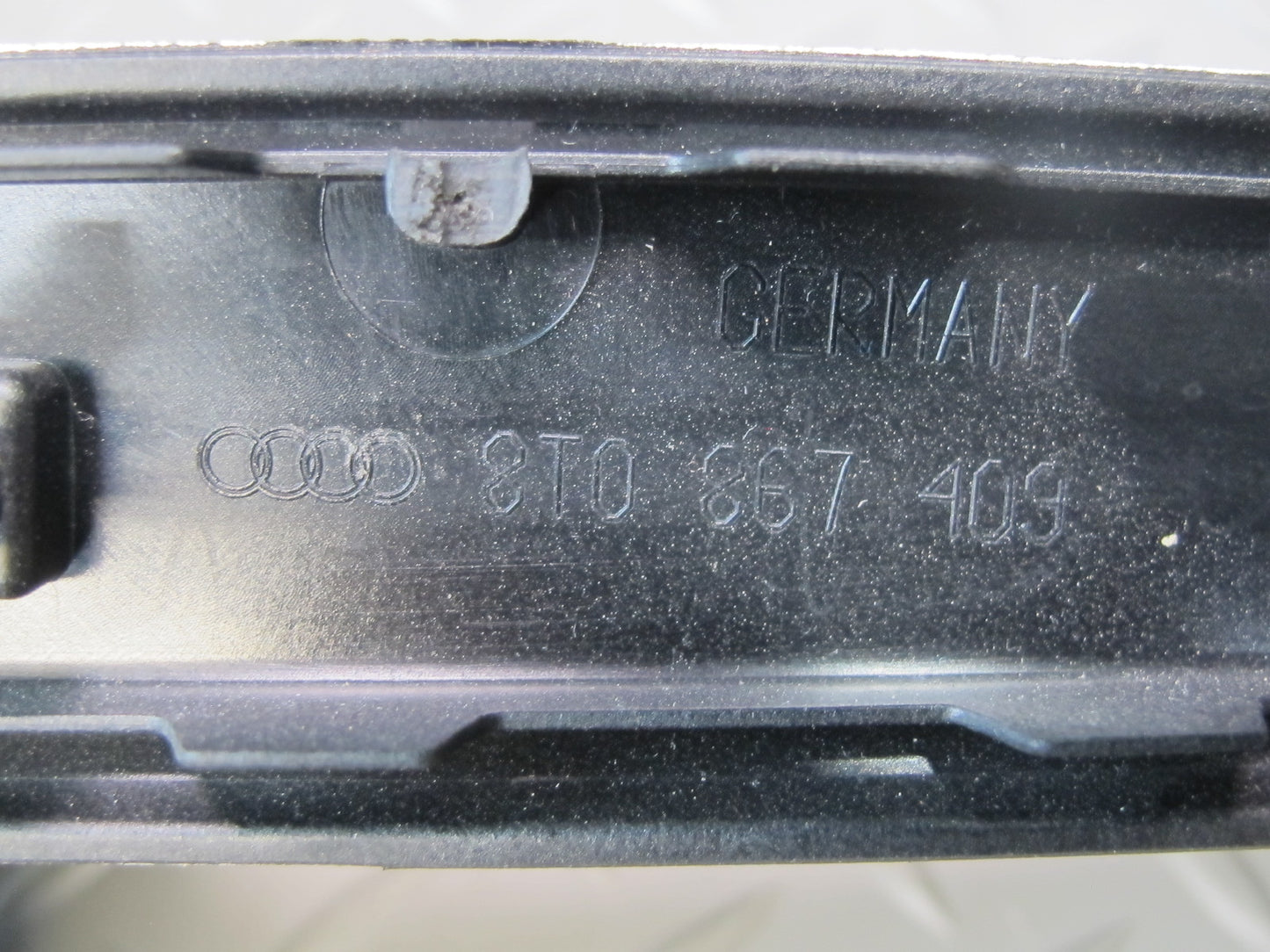 09-12 Audi A5 S5 Coupe Set of 6 Dash Door Center Console Aluminum Trim Cover OEM