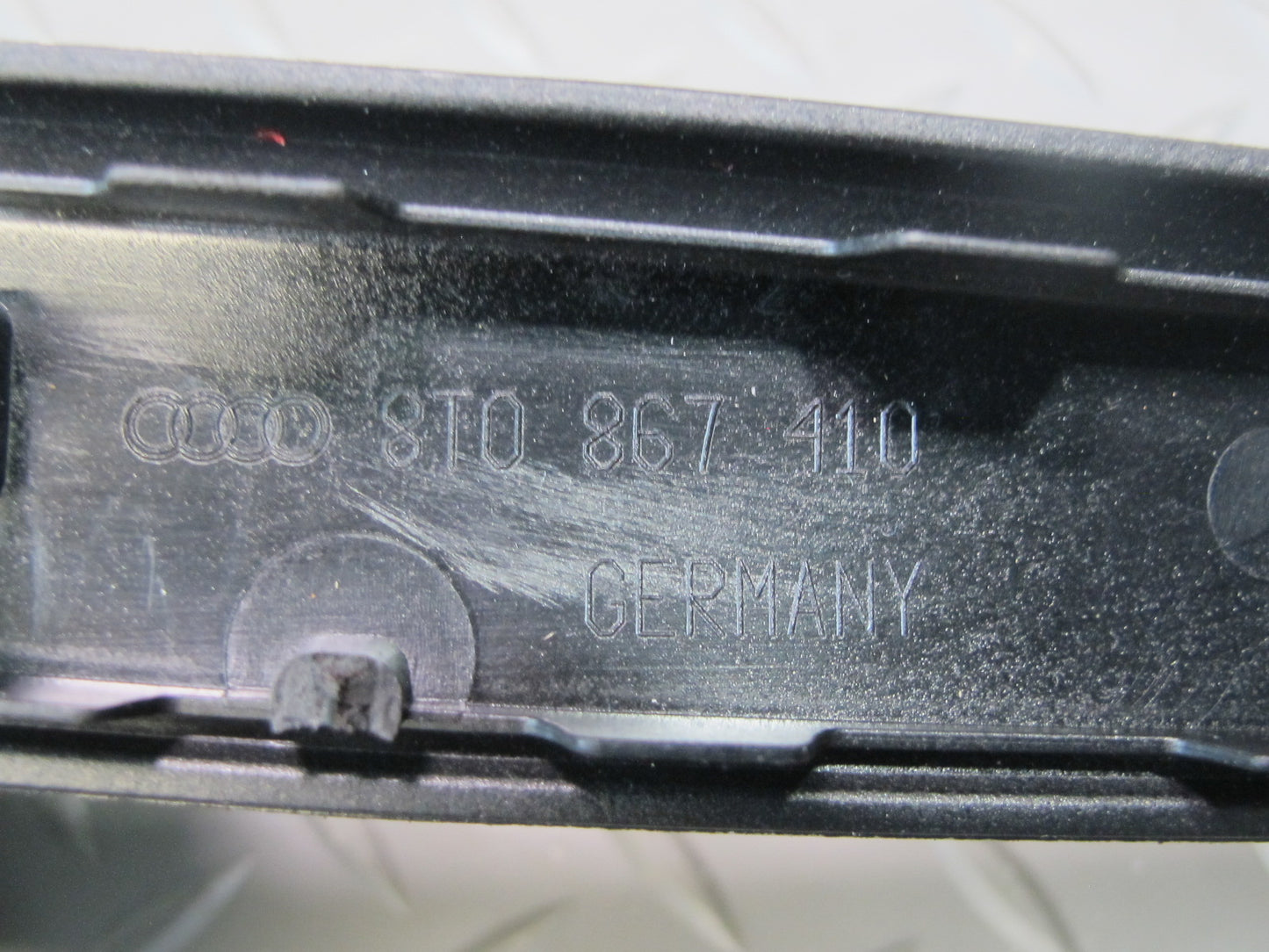 09-12 Audi A5 S5 Coupe Set of 6 Dash Door Center Console Aluminum Trim Cover OEM