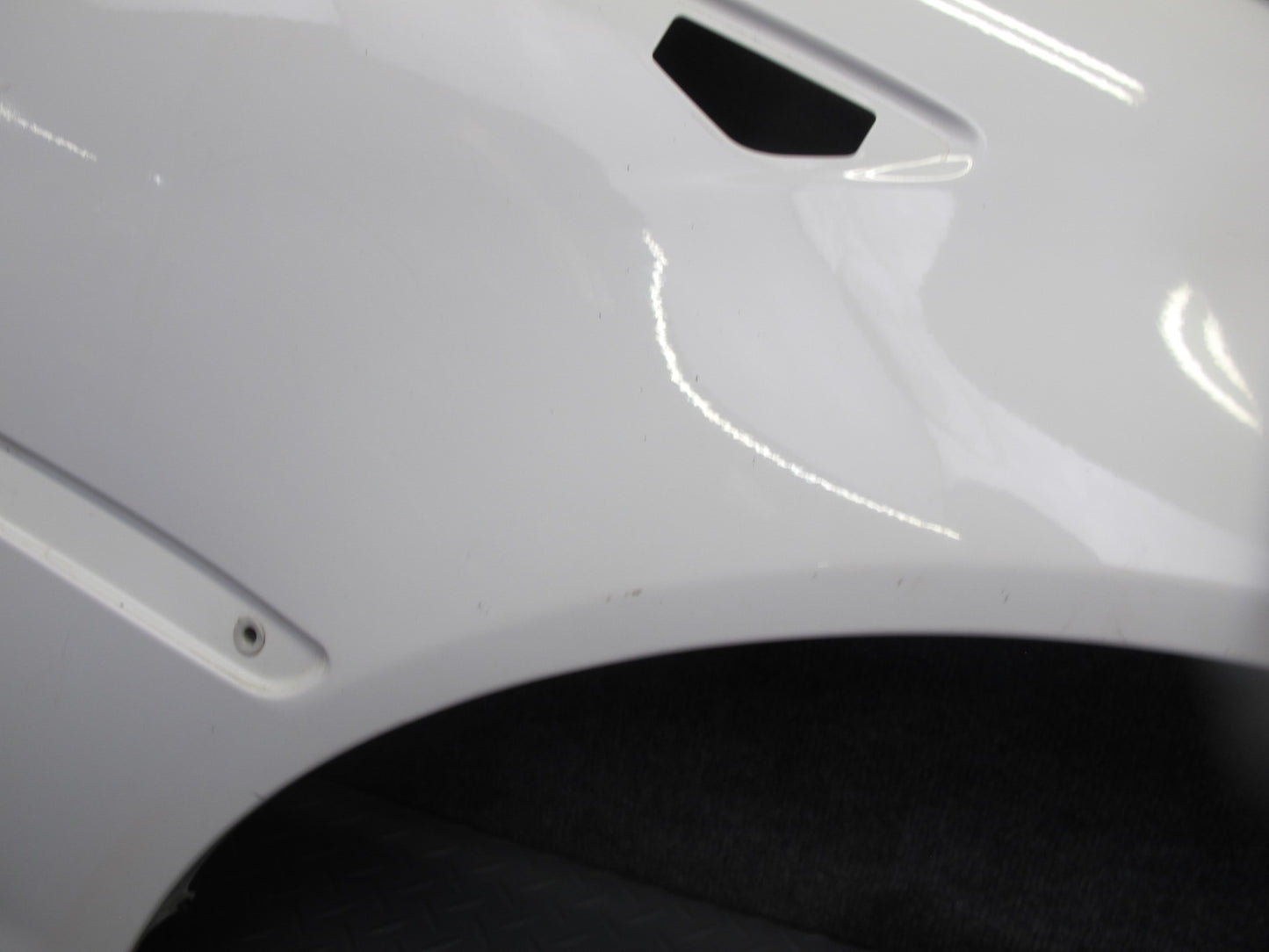 04-06 BMW E46 330ci Coupe Convert Front Right Fender Shell Cover Panel White OEM