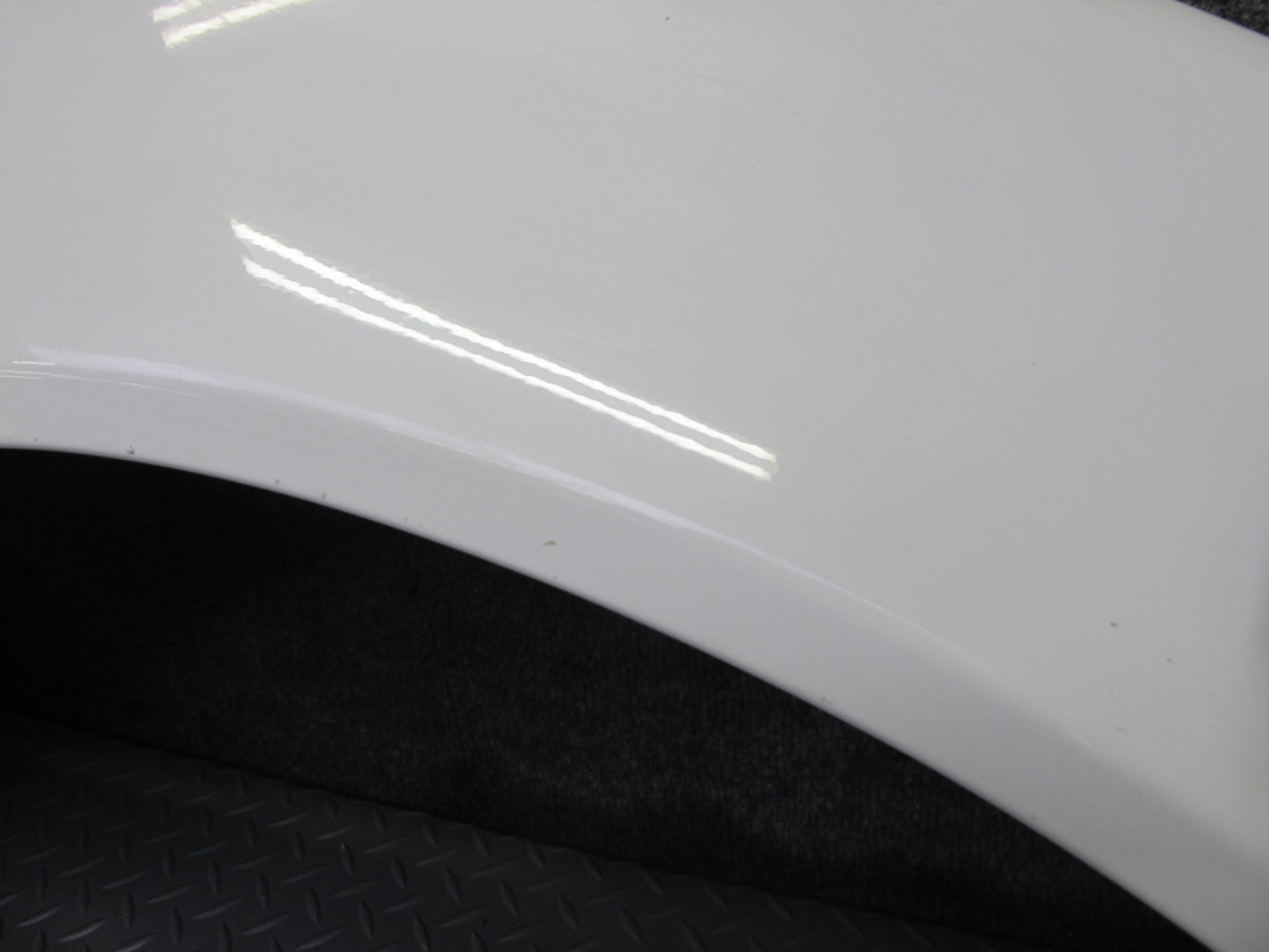 04-06 BMW E46 330ci Coupe Convert Front Right Fender Shell Cover Panel White OEM