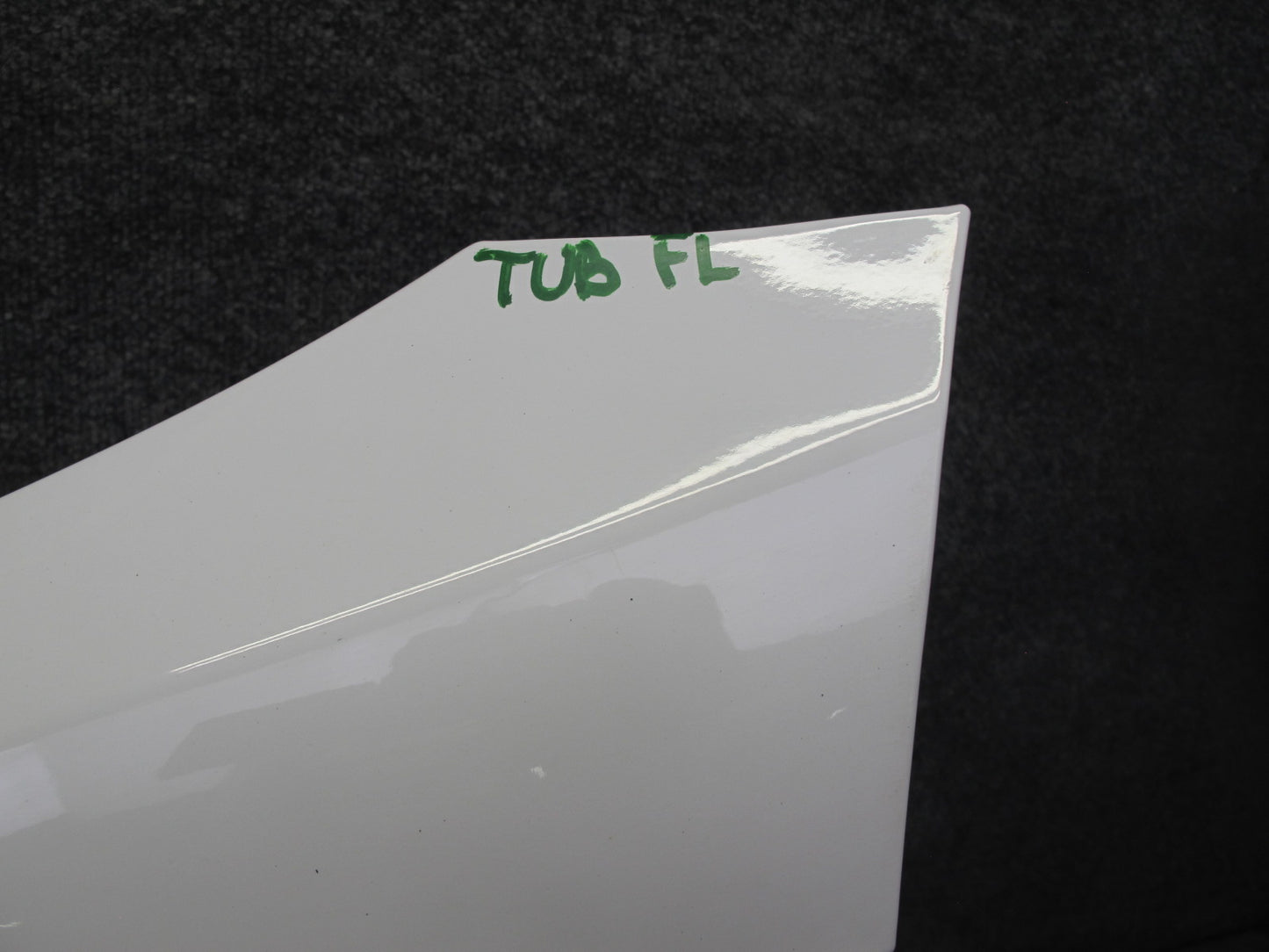 04-06 BMW E46 330ci Coupe Convert Front Left Fender Shell Cover Panel White OEM