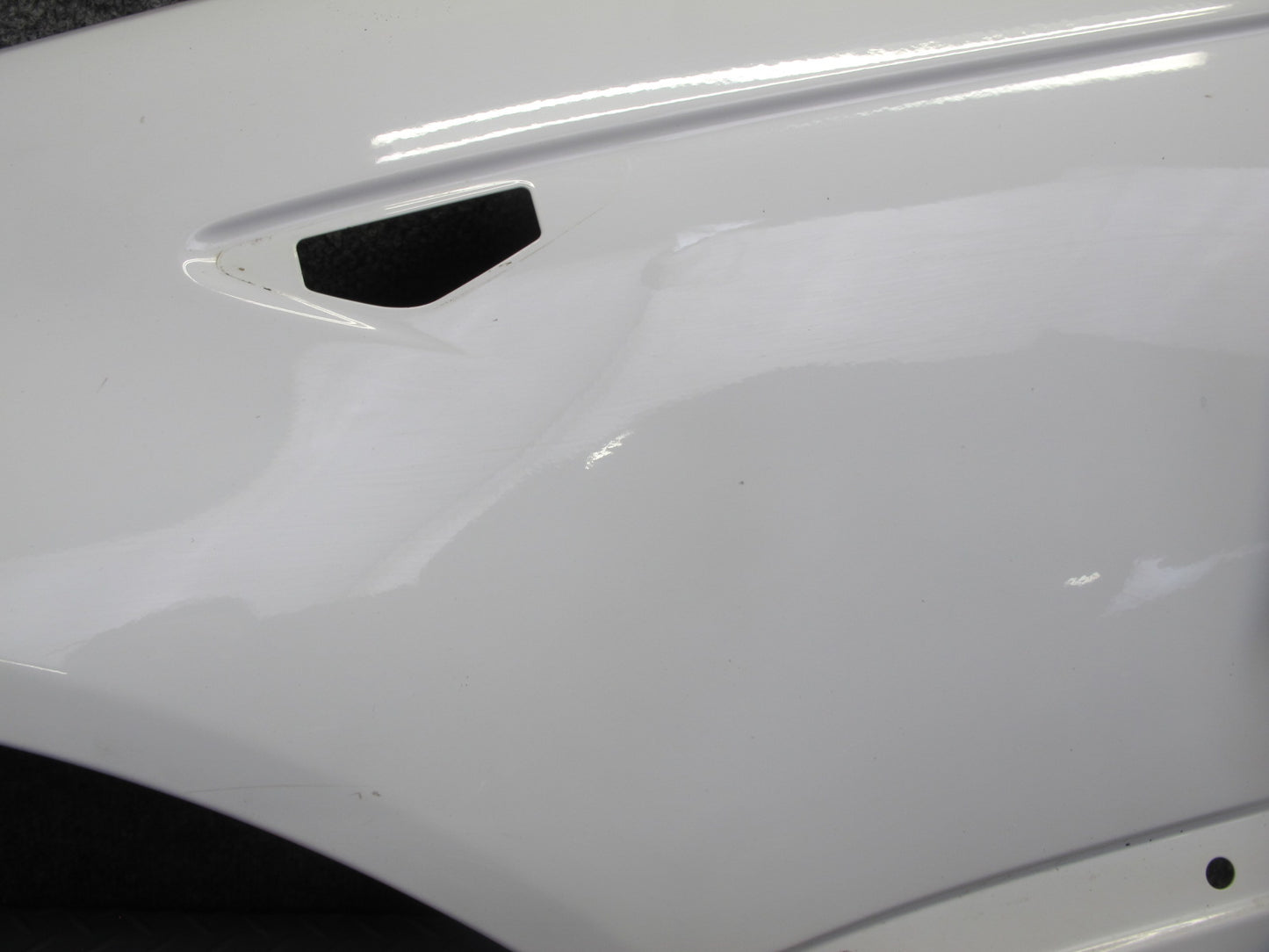 04-06 BMW E46 330ci Coupe Convert Front Left Fender Shell Cover Panel White OEM