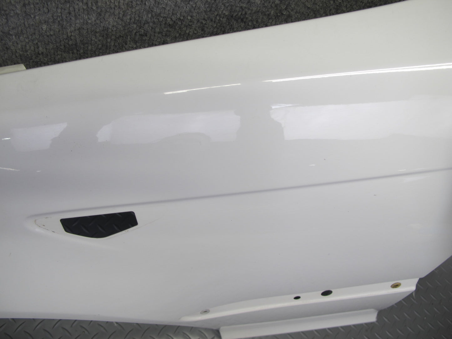 04-06 BMW E46 330ci Coupe Convert Front Left Fender Shell Cover Panel White OEM