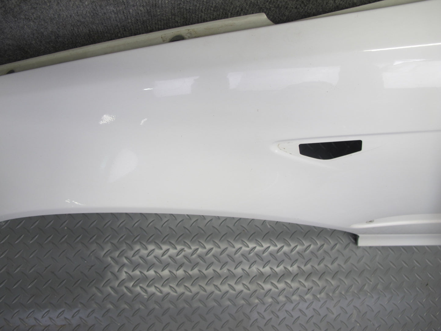 04-06 BMW E46 330ci Coupe Convert Front Left Fender Shell Cover Panel White OEM