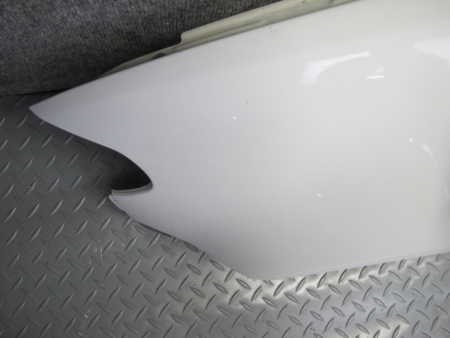 04-06 BMW E46 330ci Coupe Convert Front Left Fender Shell Cover Panel White OEM