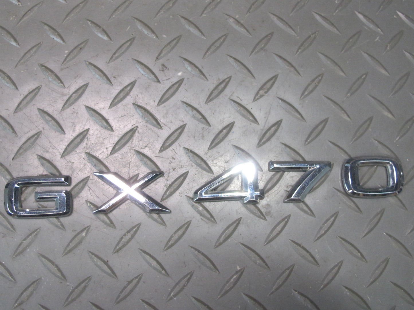 2003-2009 Lexus UZJ120L GX470 Rear Trunk Lid Emblem Logo Badge Symbol Set