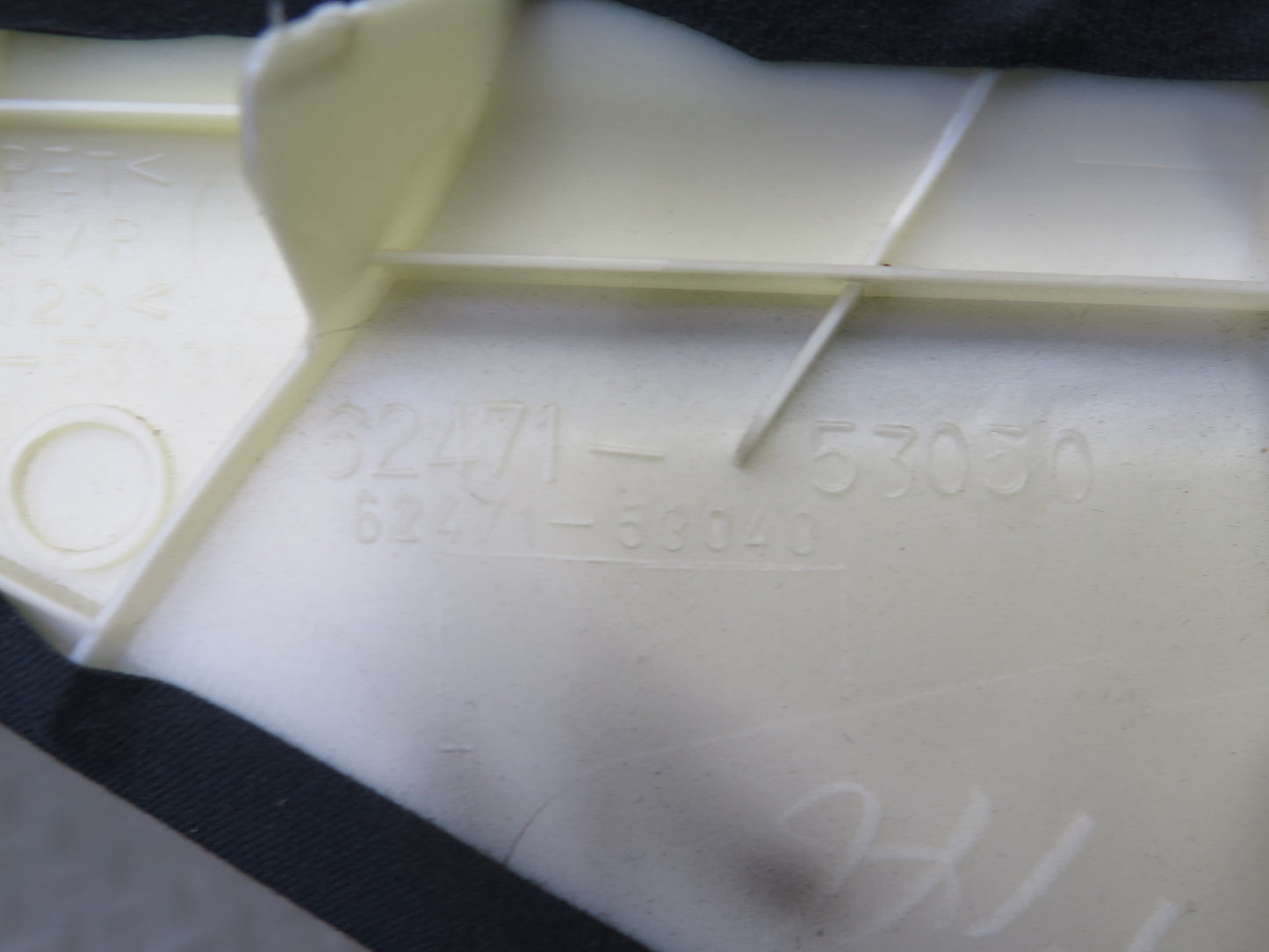 08-14 Lexus USE20L Is-f Set of 8 A B C Pillar Trim Cover & Sunvisor Black OEM