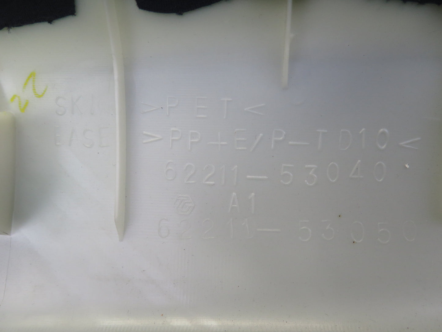 08-14 Lexus USE20L Is-f Set of 8 A B C Pillar Trim Cover & Sunvisor Black OEM