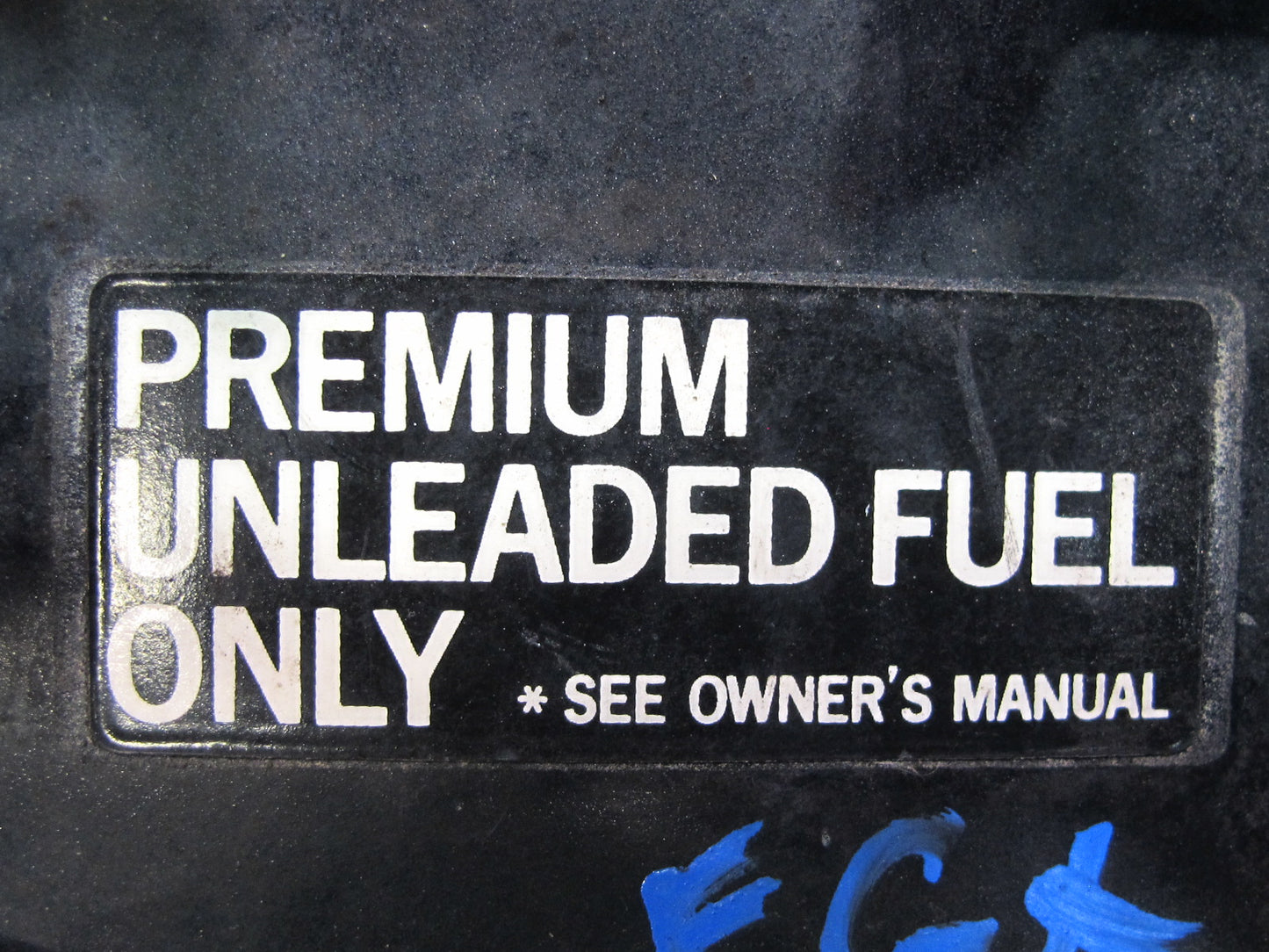 2003-2009 Lexus UZJ120L GX470 Fuel Tank Filler Door Lid Cover Black