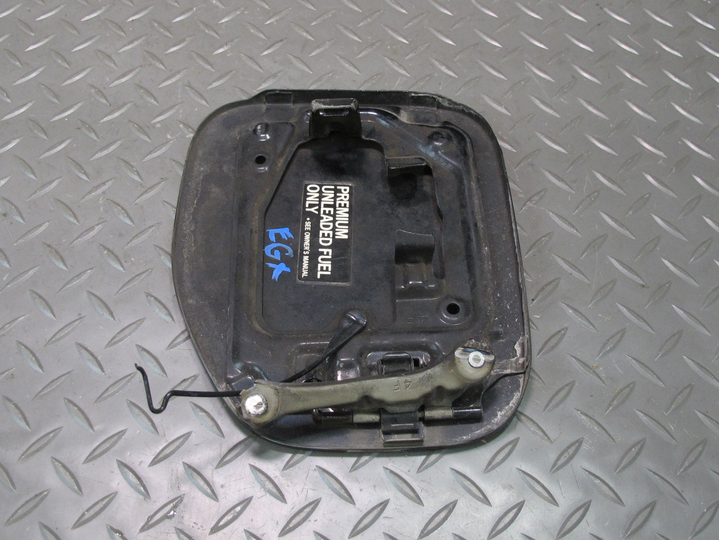 2003-2009 Lexus UZJ120L GX470 Fuel Tank Filler Door Lid Cover Black