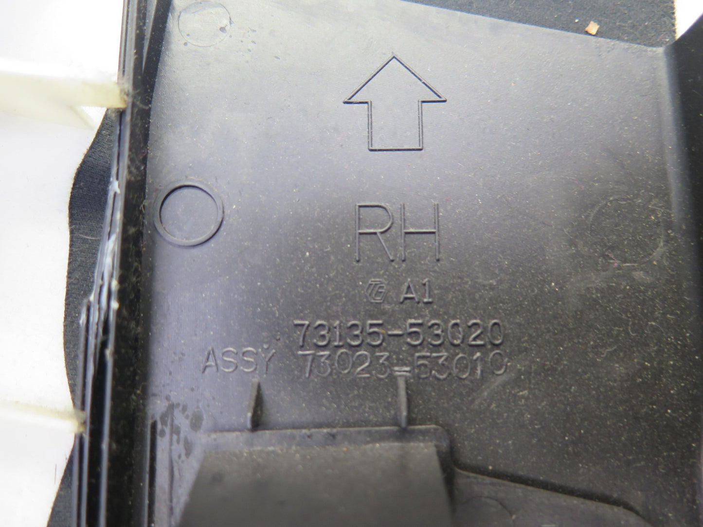 08-14 Lexus USE20L Is-f Set of 8 A B C Pillar Trim Cover & Sunvisor Black OEM