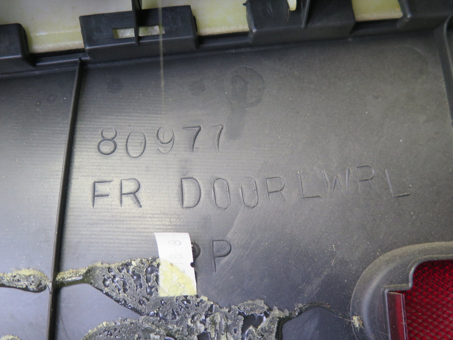 04-05 Nissan Z33 350Z Convertible Left Door Trim Cover Panel Black OEM