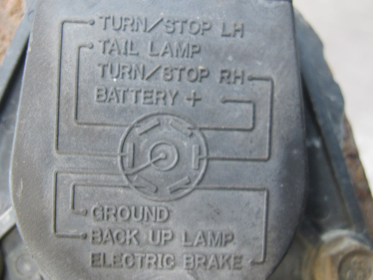 2003-2009 Lexus UZJ120L GX470 Trailer Hitch Towing Plug Wire Harness W/ Bracket