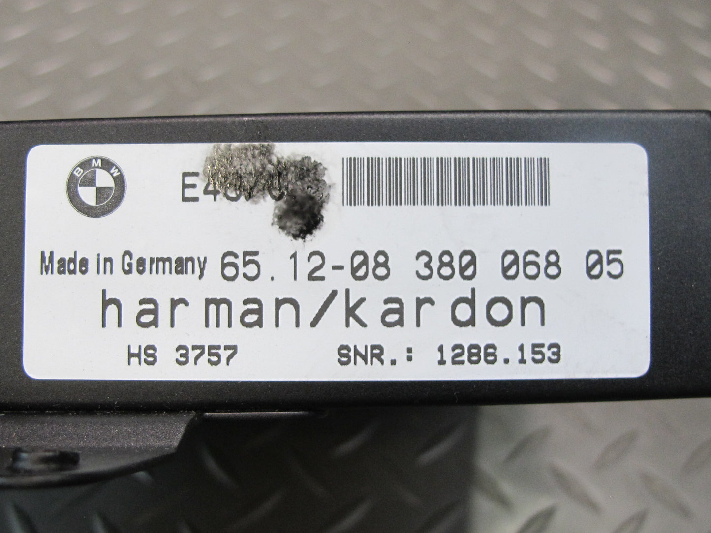 01-06 BMW E46 330ci Convert Harman Kardon Hi-fi Audio Amplifier AMP 8380068 OEM