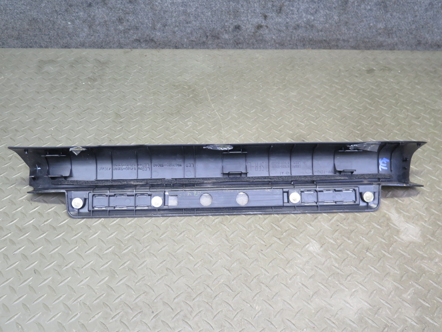 08-14 Lexus USE20L Is-f Set of 4 Front Rear Door Scuff Sill Plate Trim Panel OEM