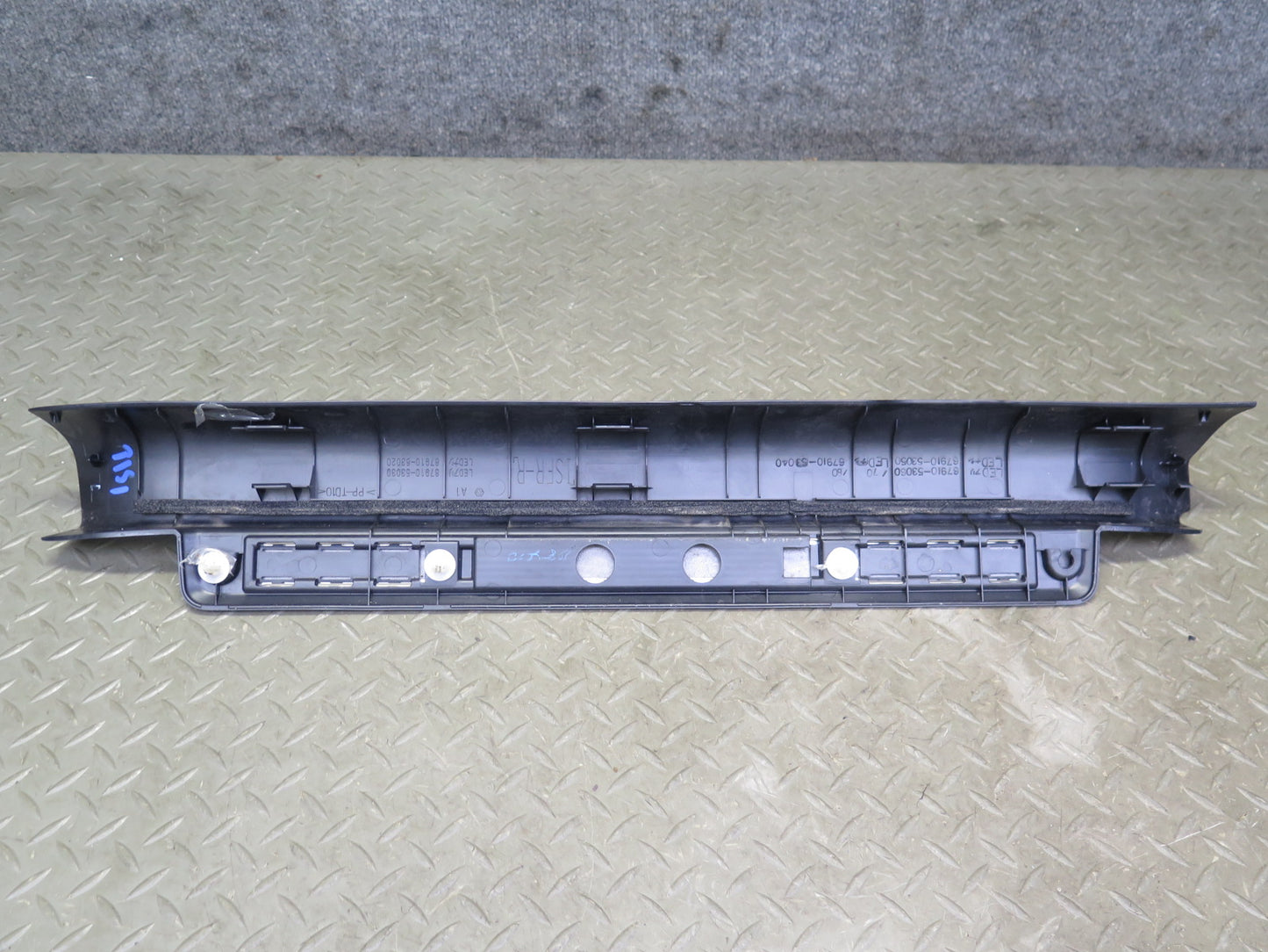 08-14 Lexus USE20L Is-f Set of 4 Front Rear Door Scuff Sill Plate Trim Panel OEM