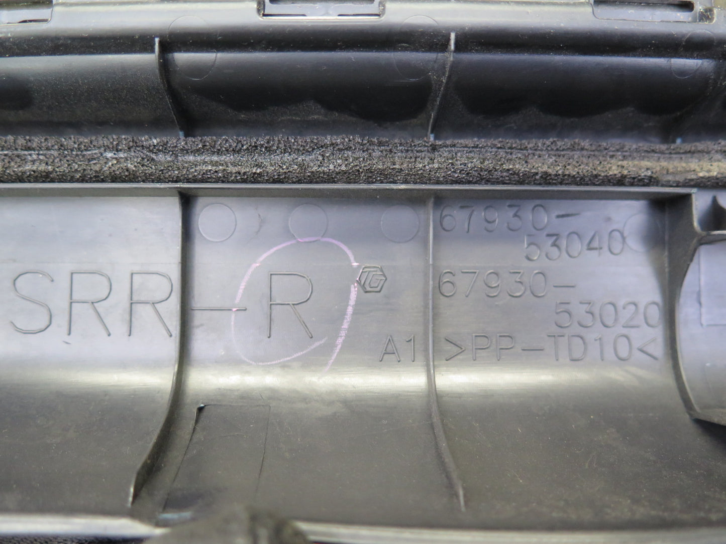 08-14 Lexus USE20L Is-f Set of 4 Front Rear Door Scuff Sill Plate Trim Panel OEM