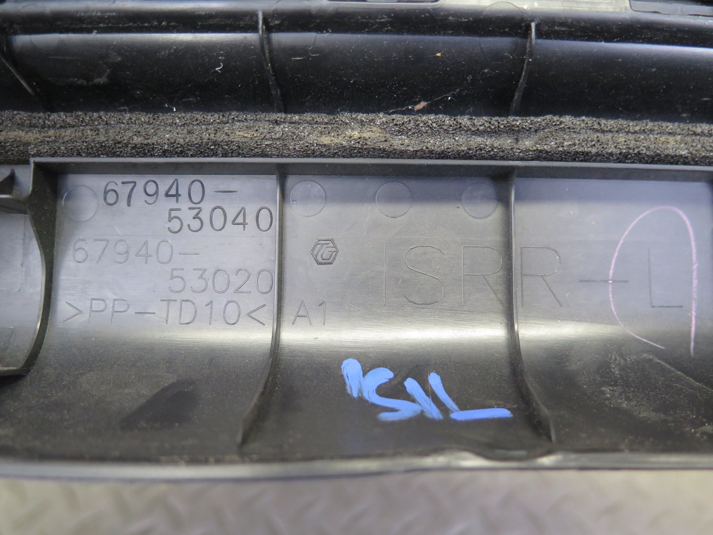 08-14 Lexus USE20L Is-f Set of 4 Front Rear Door Scuff Sill Plate Trim Panel OEM