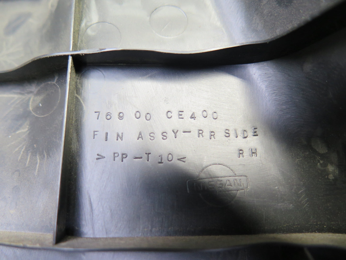 04-09 Nissan Z33 350Z Convertible Interior Lower B Pillar Trim Panel Set OEM