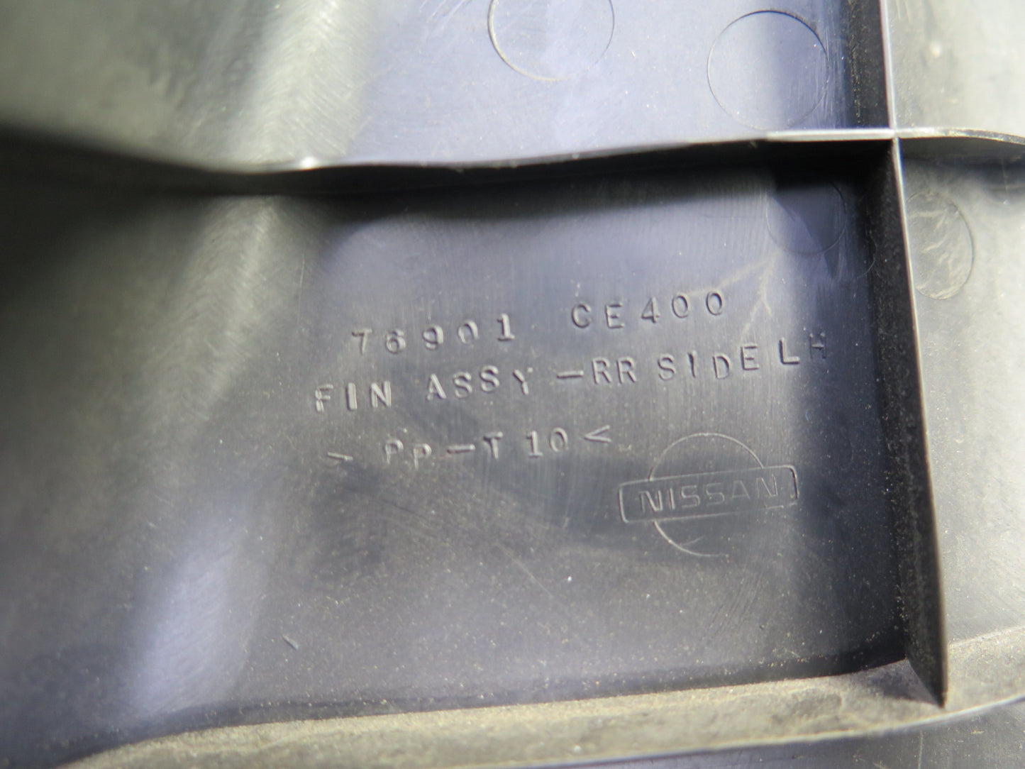 04-09 Nissan Z33 350Z Convertible Interior Lower B Pillar Trim Panel Set OEM