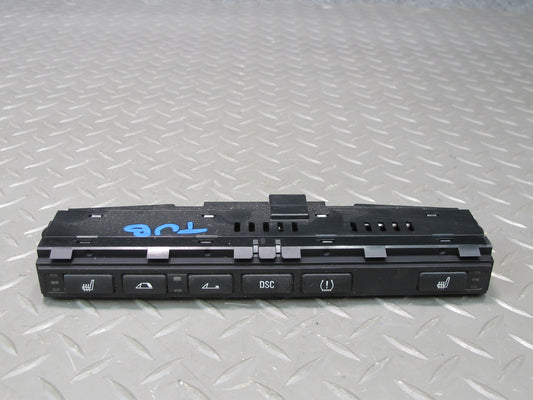 01-06 BMW E46 330ci Conv Center Console Heat Seat DSC TOP Roof Switch Panel OEM