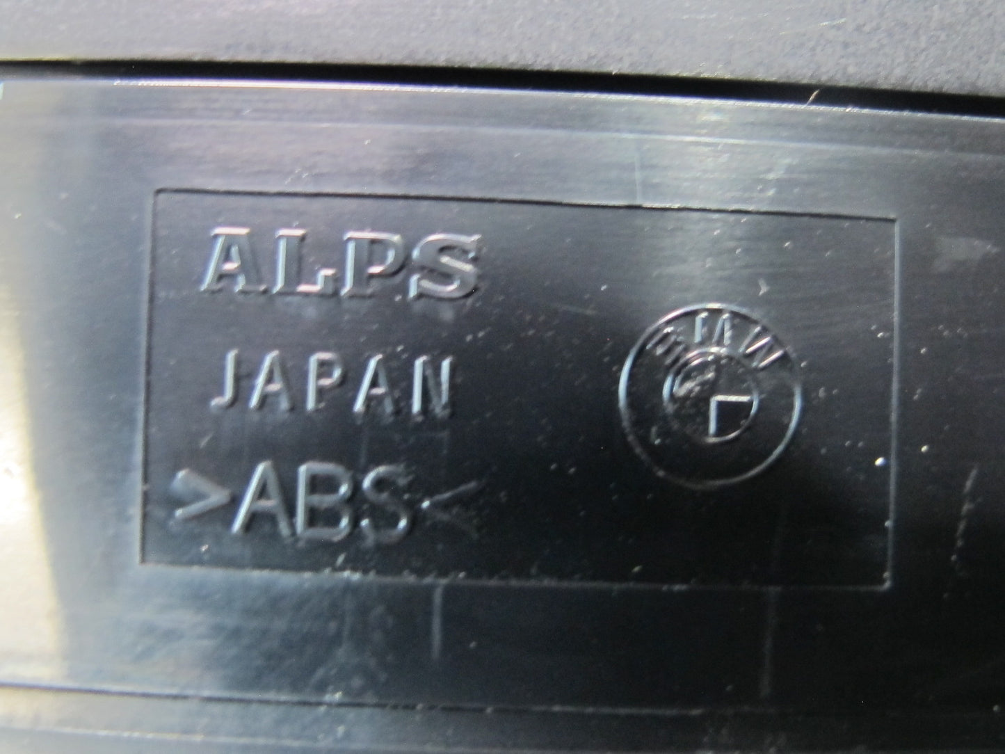 01-06 BMW E46 330ci Conv Center Console Heat Seat DSC TOP Roof Switch Panel OEM