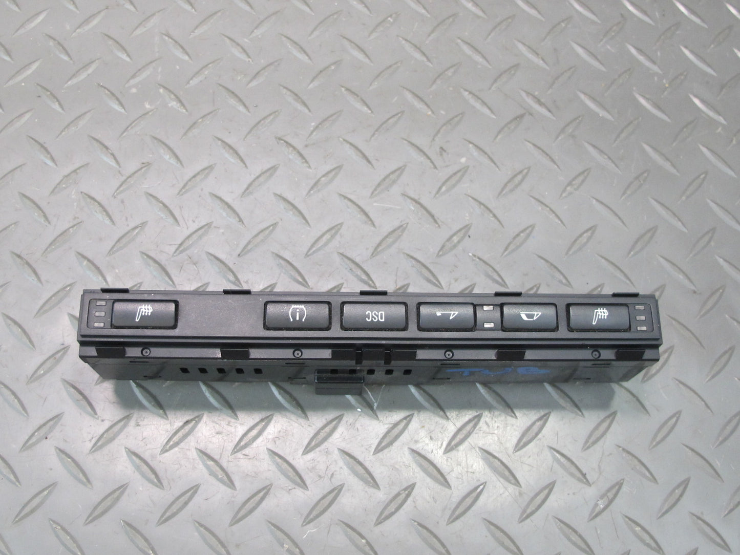 01-06 BMW E46 330ci Conv Center Console Heat Seat DSC TOP Roof Switch Panel OEM