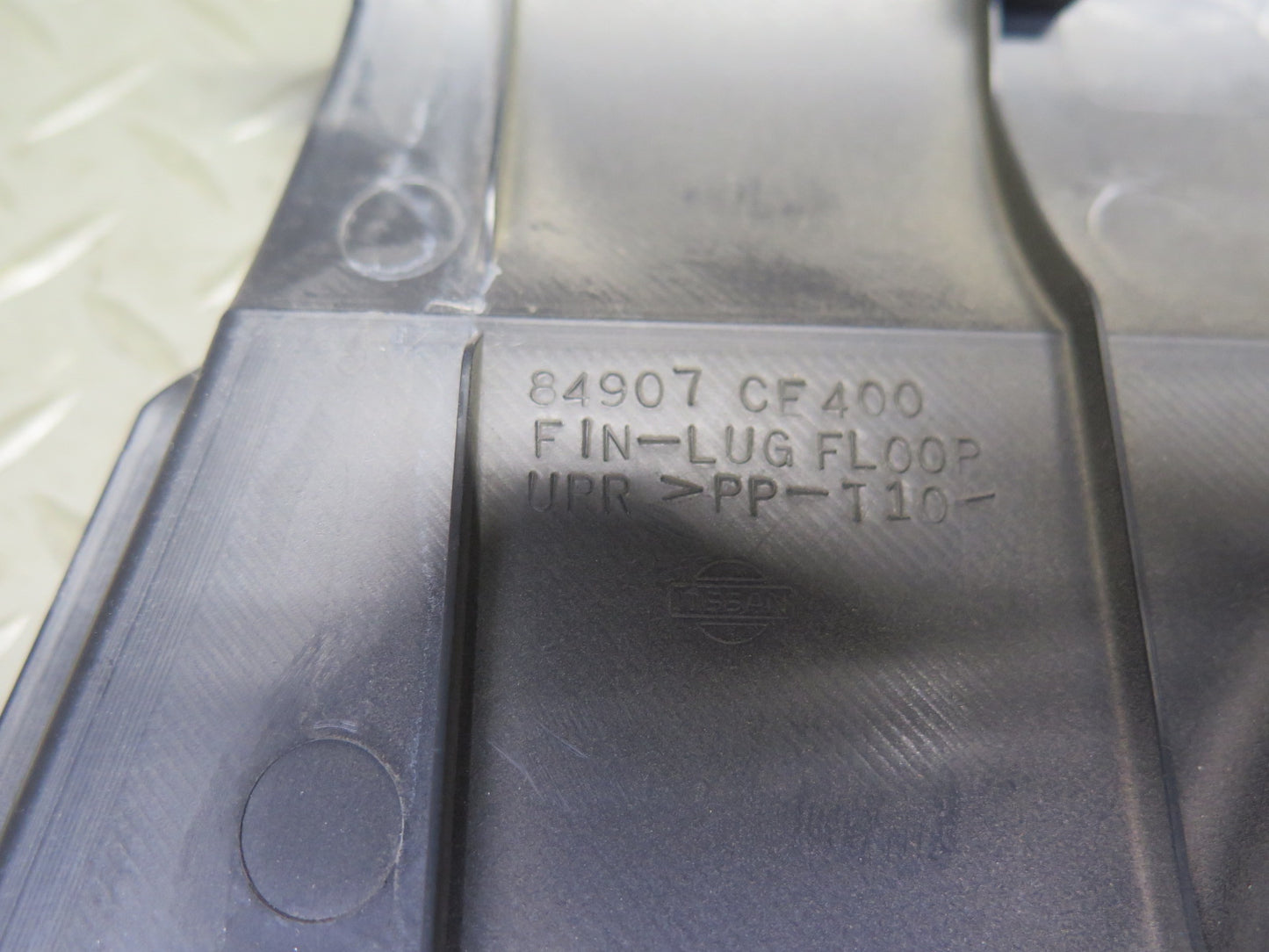 04-09 Nissan Z33 350Z Convert Rear Shelf Speaker Trim Cover Panel Black OEM