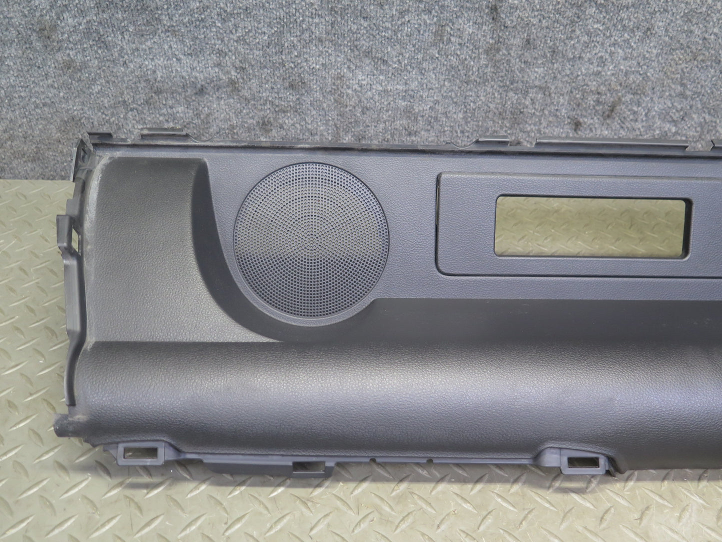 04-09 Nissan Z33 350Z Convert Rear Shelf Speaker Trim Cover Panel Black OEM