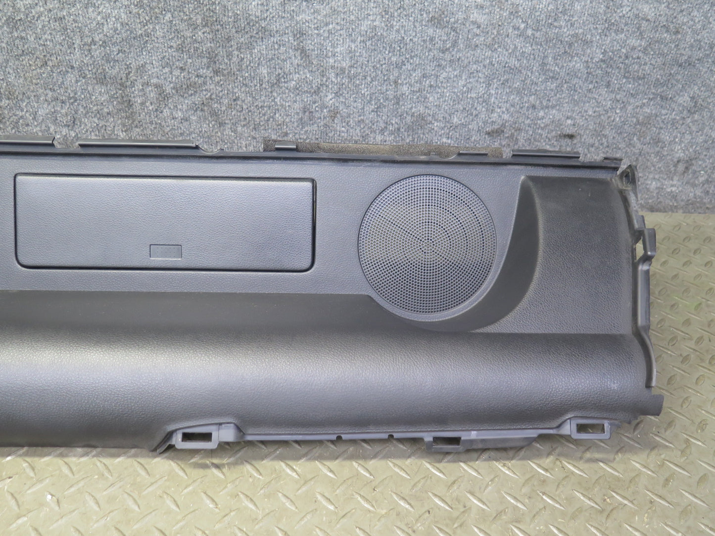 04-09 Nissan Z33 350Z Convert Rear Shelf Speaker Trim Cover Panel Black OEM