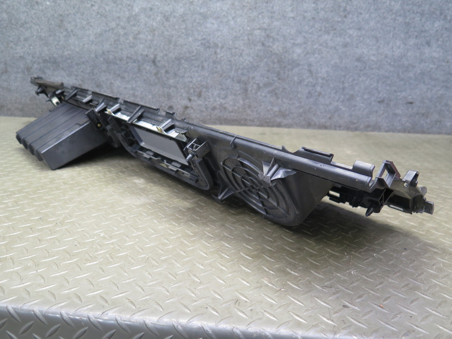 04-09 Nissan Z33 350Z Convert Rear Shelf Speaker Trim Cover Panel Black OEM